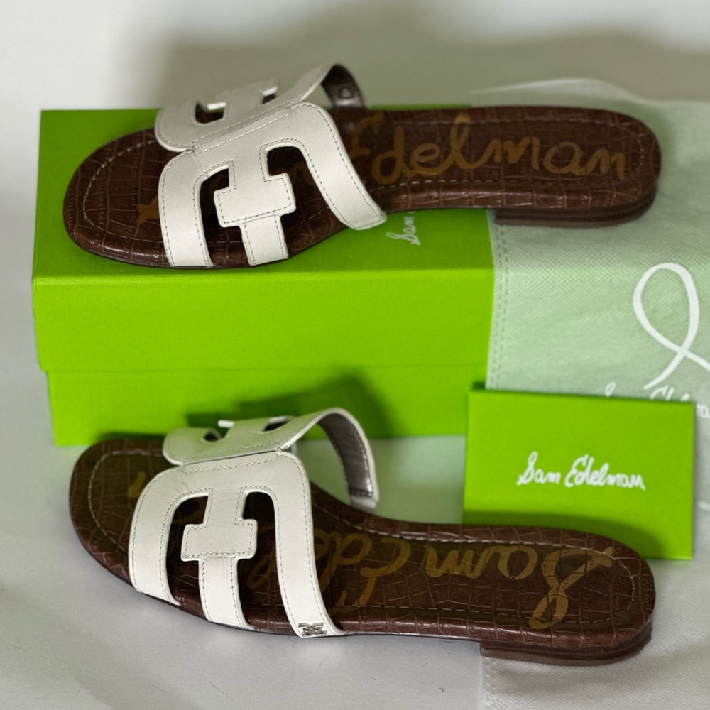 Sam Edelman Stylish white Leather sandals